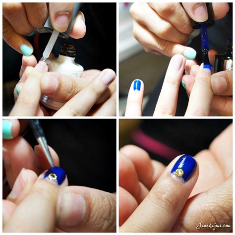 My Baroque and Galaxy inspired Nails by Nailz Treats! | JuneduJour / Singapore Fashion, Beauty ...