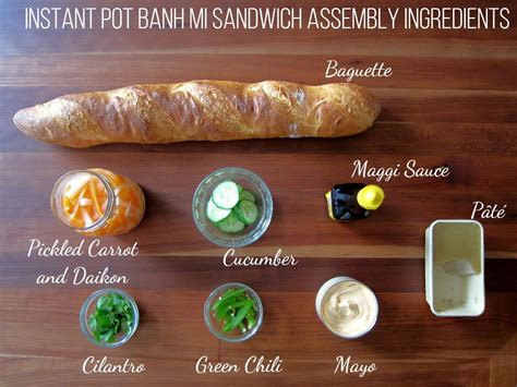 Instant Pot Banh Mi | Vietnamese Sandwich - Paint The Kitchen Red