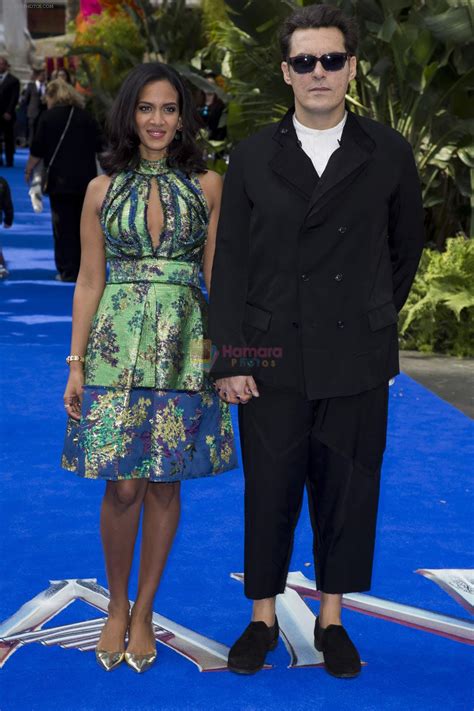 Joe Wright and Anoushka Shankar at PAN Premiere / Anoushka Shankar - Bollywood Photos