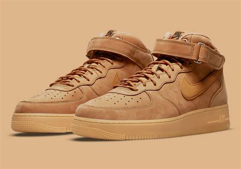 Nike Air Force 1 Mid Flax DJ9158-200 | SneakerNews.com