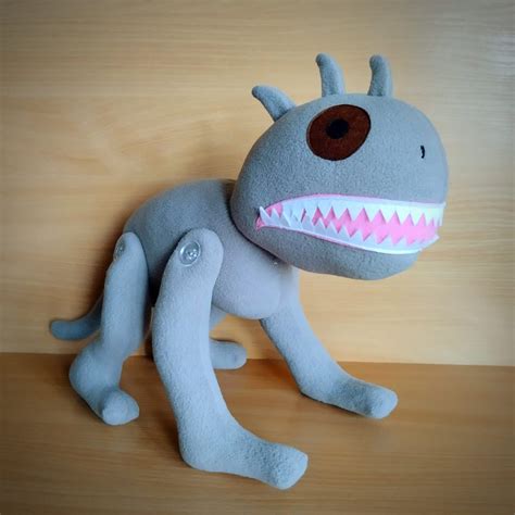 The Behemoth Plush Inspired by Trevor Henderson Soft Toy, Monster Plush ...