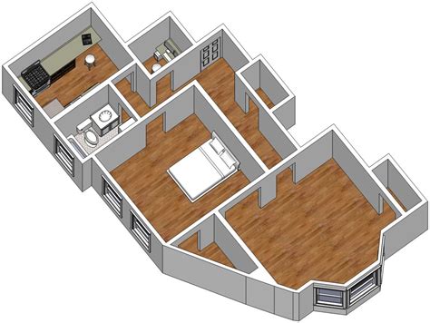 How To Draw Floor Plan Using Sketchup - Design Talk