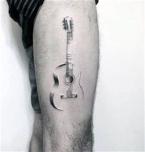 tatuajes de musica para hombres guitarra | Tatuajes | Pinterest | Tatuajes de música, Guitarras ...