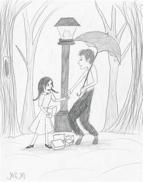 Lucy And Mr. Tumnus by EvenOne on DeviantArt