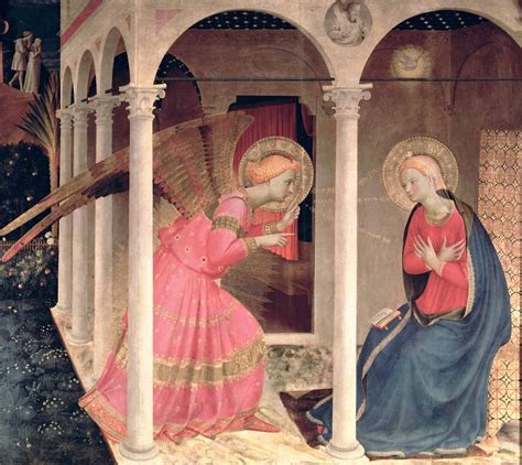 The Annunciation by Fra Angelico | Kalligone