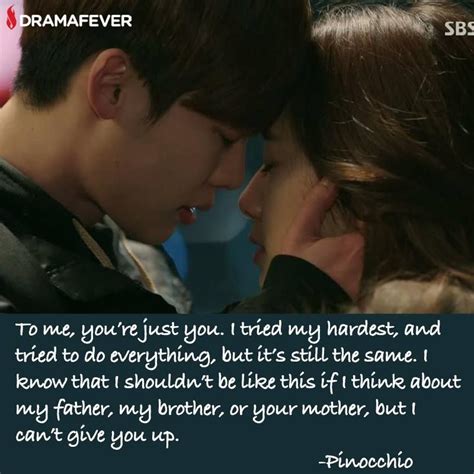 Pinocchio Drama Fever, Drama Club, Tv Drama, Kdrama Memes, Kdrama Quotes, My Love From Another ...