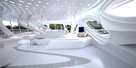 Gallery of Zaha Hadid Designs Superyacht - 9