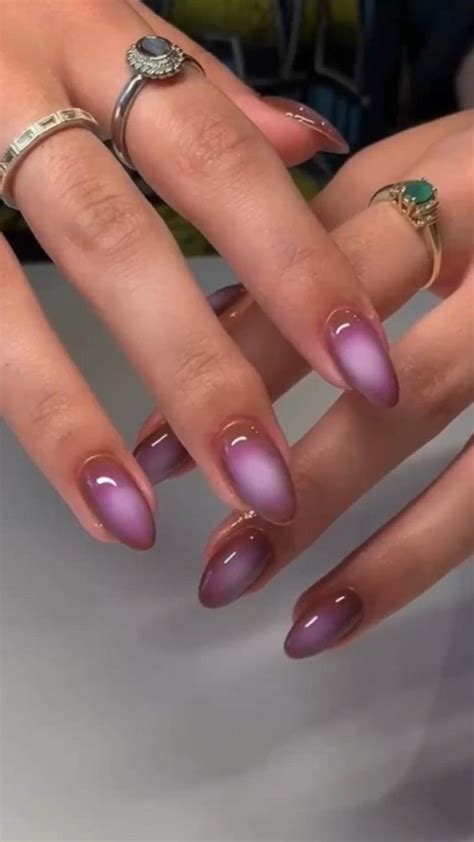 Blush nails Korean. Aura nails design. Korean nail designs. Jelly nail ideas. back to school ...