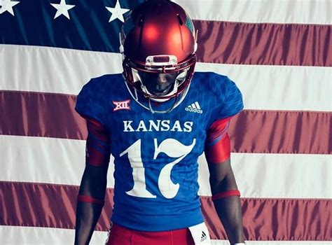 The KU football team will wear “Jay-Hawkers” alternate uniforms for Saturday’s home game against ...