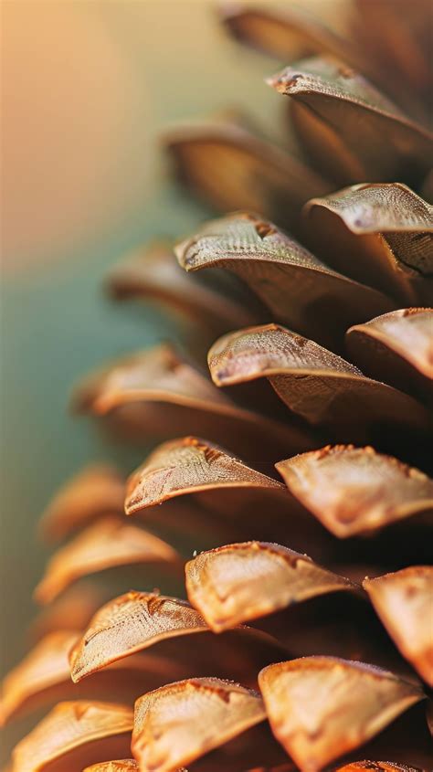 pine cone close-up, pine cone texture, macro photography nature ...