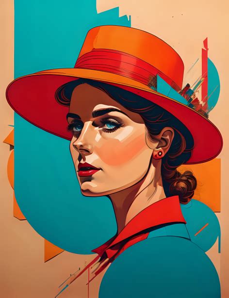 Woman Poster Spectator Hat Free Stock Photo - Public Domain Pictures