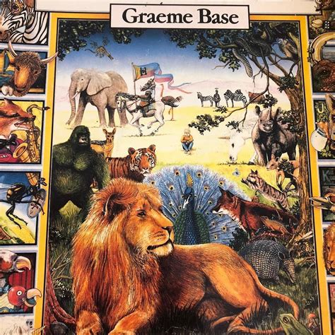 Graeme Base is the best! Animalia - my third graders are loving this!#graemebase # ...