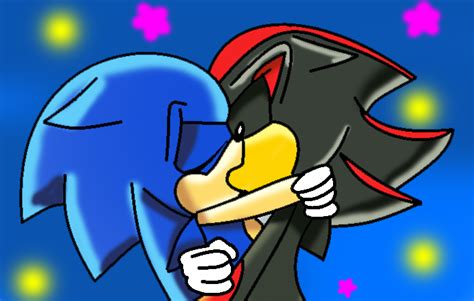 Sonadow kiss by alinathecat12 on DeviantArt