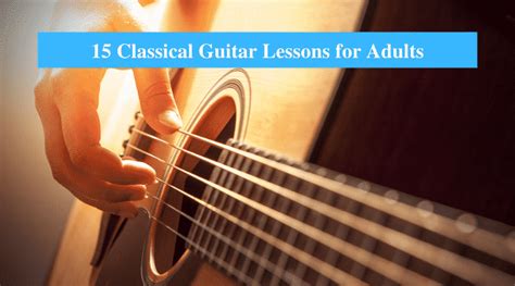 15 Best Classical Guitar Lessons for Adults Review 2020 | LaptrinhX / News