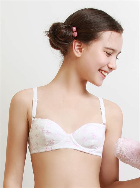 Girl's Stage Ⅲ Bra: Wired 3/4 Cups Padded Bra - aimeronline