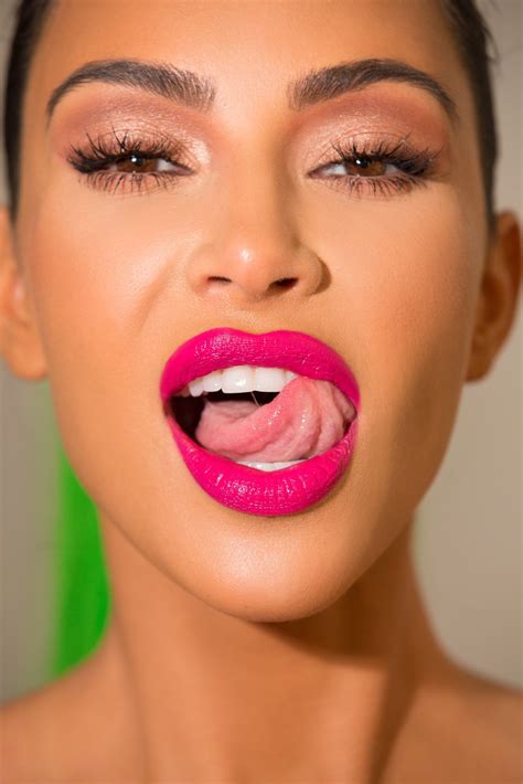 Pin by Northstar on makeup | Fuchsia lipstick, Kim kardashian makeup, Lipstick