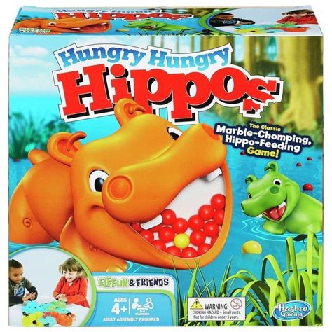 Hungry Hungry Hippos Toy CLASSIC Board Game Kids Chomping Birthday Gift NEW | Hungry hungry ...