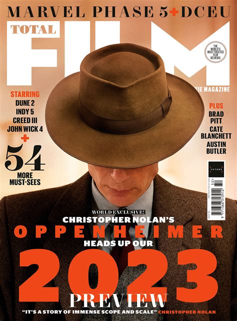 TOTAL FILM Magazine #332 OPPENHEIMER CILLIAN MURPHY WORLD EXCLUSIVE - YourCelebrityMagazines