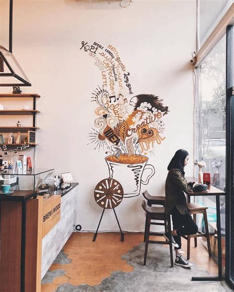 Pin by Pi on Coffee Shop | Coffee wall decor, Coffee shop design, Cafe interior design