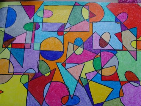 geometric shapes art - Google Search | Geometric shapes art, Shape art ...