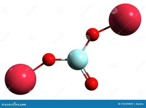 3D Image Of Sodium Calcium Edetate Skeletal Formula | CartoonDealer.com #276345607