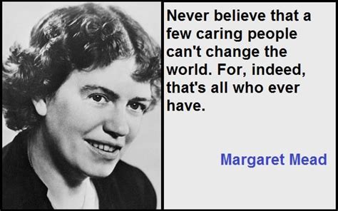 Motivational Margaret Mead Quotes And Sayings - TIS Quotes