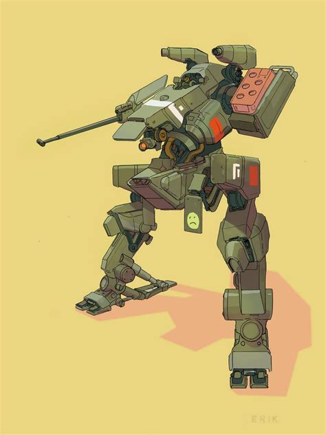 walker | Robot concept art, Military robot, Robots concept