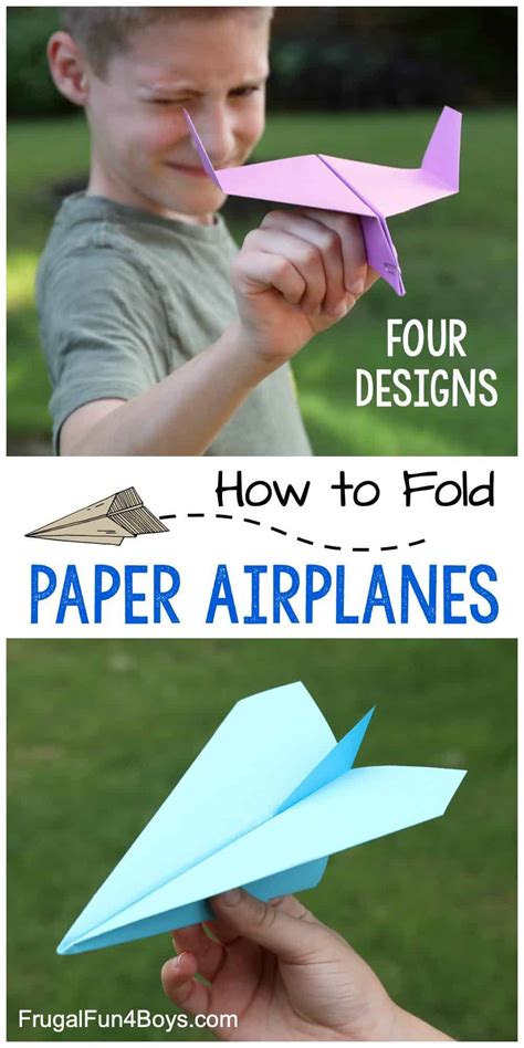 Paper Airplanes Instructions Infographics Pinterest B - vrogue.co