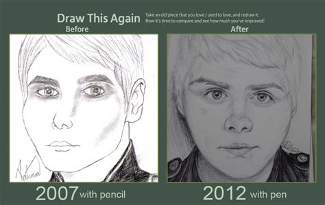Draw this again- Gerard Way by patimusiclover on DeviantArt