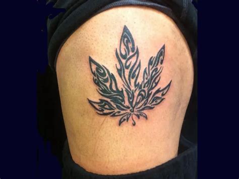 Share more than 80 stoner weed tattoo best - in.cdgdbentre