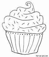 Muffins Coloring Page  Home sketch template