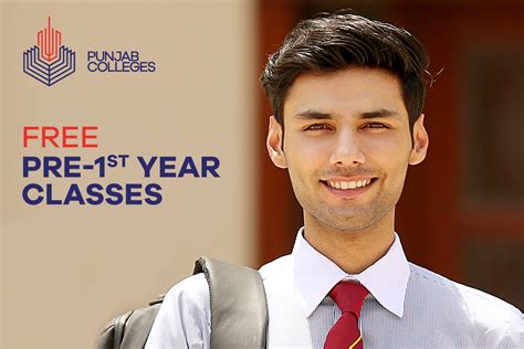 Free Pre First Year Classes at Punjab Colleges – Punjab Colleges