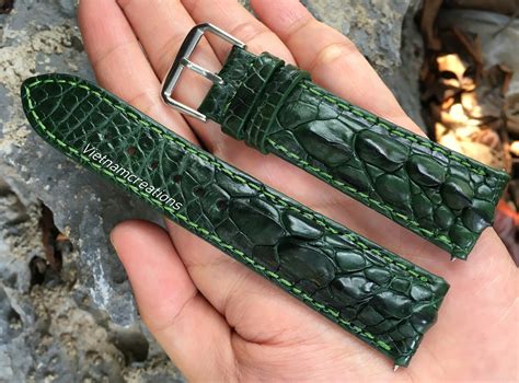 Handmade Crocodile Alligator Watch Strap Band 18mm 20mm 22mm | Etsy