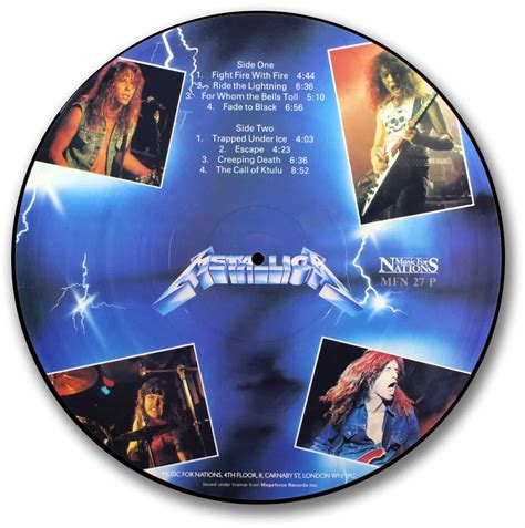 Metallica - Ride the Lightning(Blue) - the Vinyl Underground