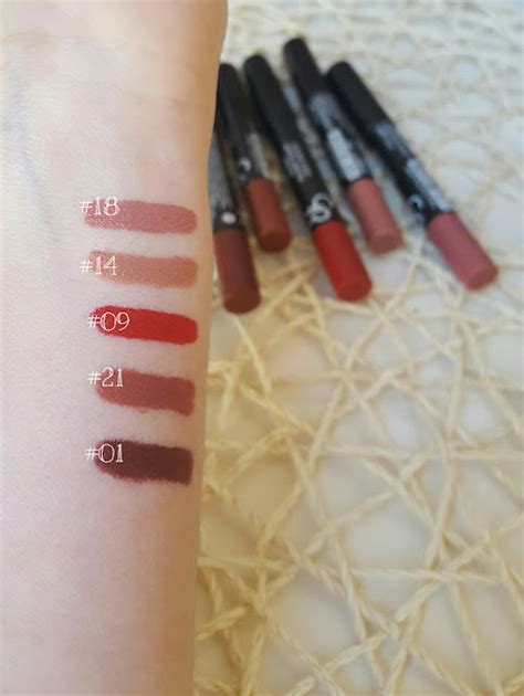 Golden Rose Matte Lipstick Crayon Dudak Kalemleri (01-21-09-14-18) - MakyajlıKuş Blog