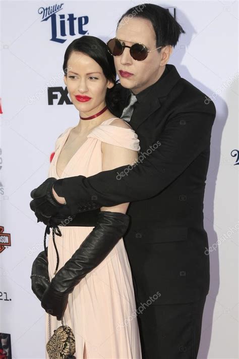 Lindsay Usich, Marilyn Manson – Stock Editorial Photo © Jean_Nelson ...