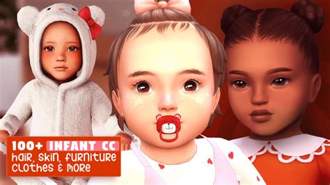 100+ Hand-Picked Infant CC and Mods for The Sims 4 (Infant Update ...