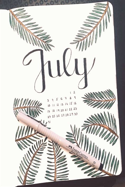 Summer is here and its time to start thinking about July Bullet Journal themes And setti ...