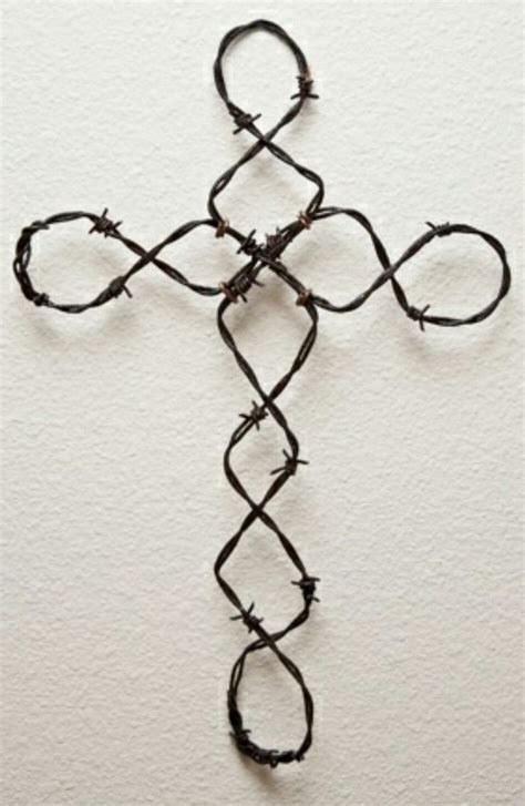 Pin by Jody Manion Ritzdorf on crafts | Barbed wire art, Barb wire crafts, Wire art