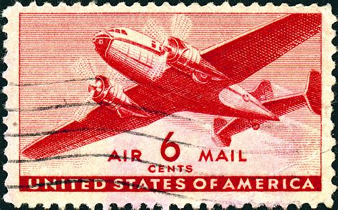 Us Airmail Stamps Stock Photos, Pictures & Royalty-Free Images - iStock