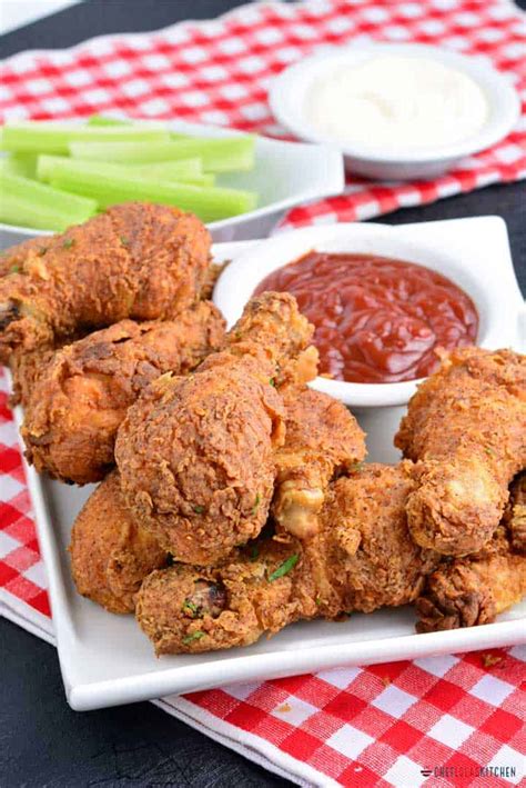 crispy fried chicken drumsticks | Recipe Cart