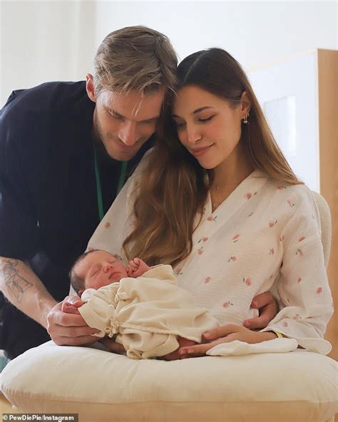 YouTuber PewDiePie announces the birth of his first child | Daily Mail Online