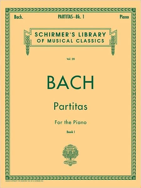 Partitas - Book 1: Piano Solo by Johann Sebastian Bach, Paperback | Barnes & Noble®