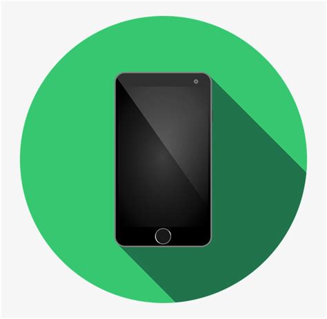 Iphone, Icon, Flat Design, Vector - Flat Design Phone Icon PNG Image | Transparent PNG Free ...