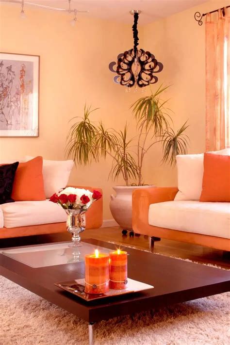 10+ Orange Living Room Ideas