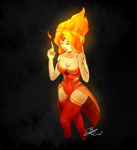 Flame Princess Redesign by extremedevilhunter on DeviantArt