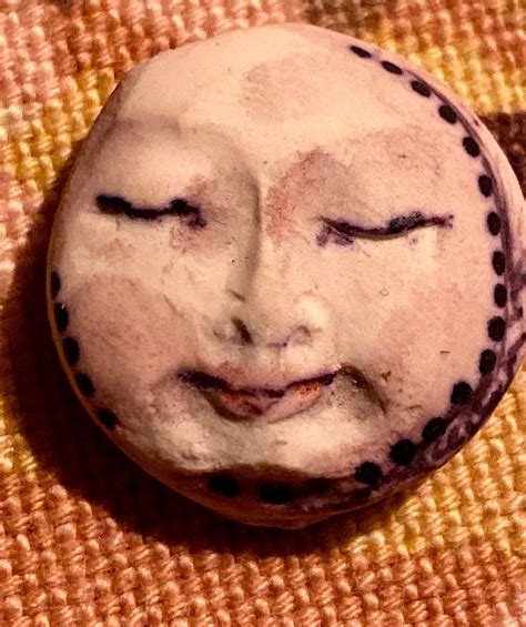 Handmade Clay Face Head Buddha Sleeping Small Mosaic Tile | Etsy | Clay faces, Handmade cabochon ...