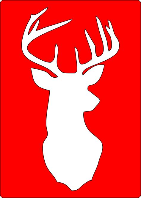 Deer Stencil Printable