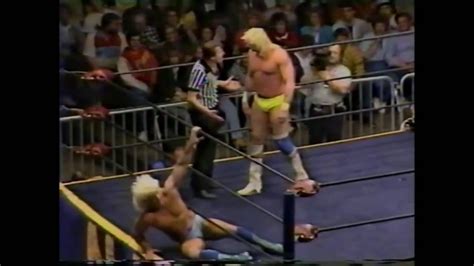 Barry Windham vs Ric Flair - Crockett Cup 1987 Full Match - YouTube