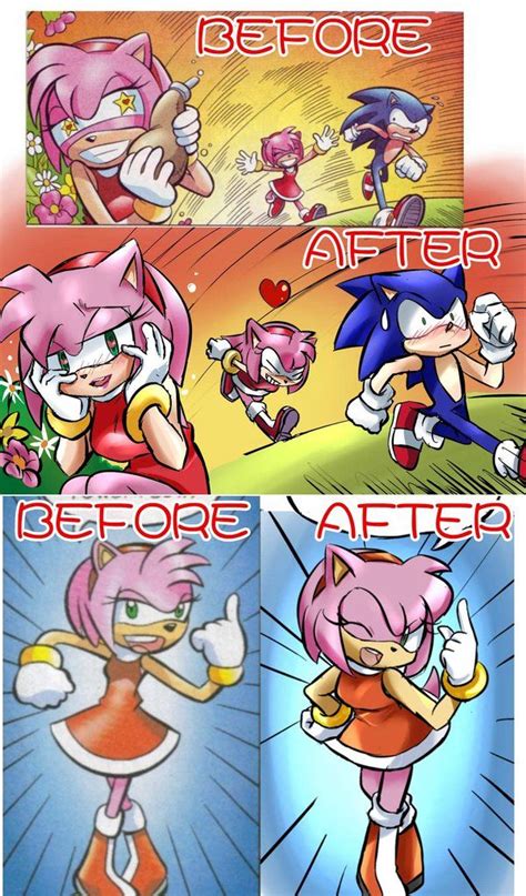 COMIC AMY by GaruGiroSonicShadow on DeviantArt | แฟนพันธุ์แท้, โซนิค